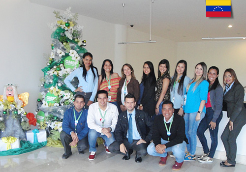 Venezuela rings in Christmas with family, hallacas (tamale) and ponche de crema (eggnog) Group people at Christmas