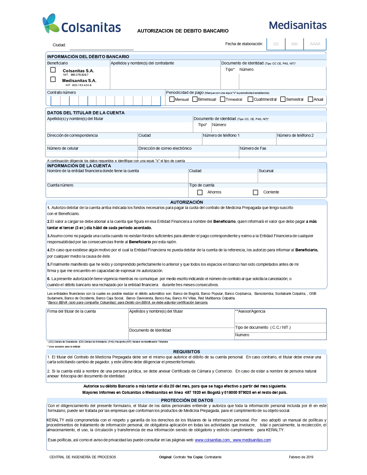 Actualizacion Formato Medisanitas Portal Empleados Keralty